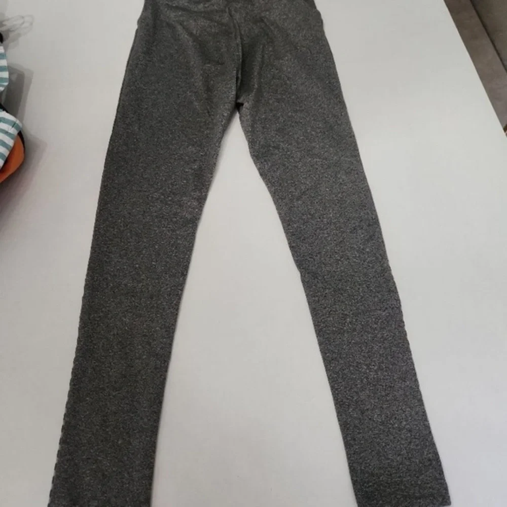 Justice‎ Leggings Girls Size 14/16 Gray Activewear Athletic Mesh Panels Sporty